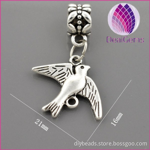 Wholesale Fashion Large Hole Beads Charms for Bracelet